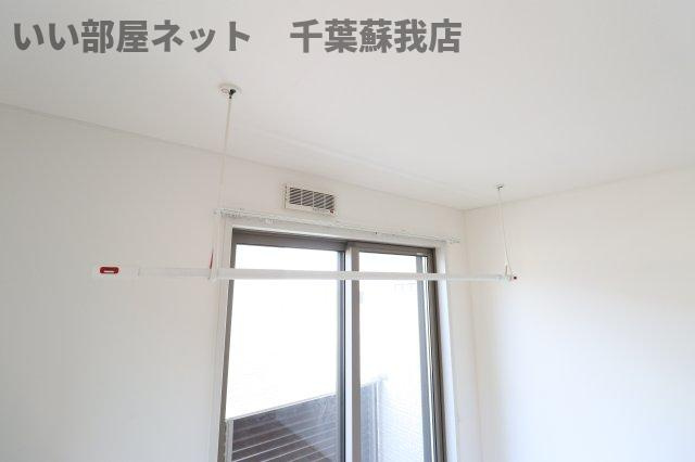 オリーブの木の設備|室内物干