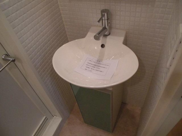 グランアセット早稲田のバルコニー