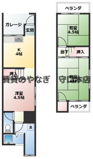 【間取り】 | 八雲北町３丁目テラス
