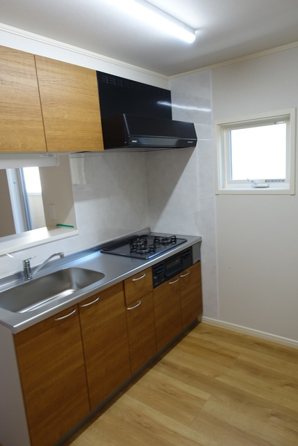 西東京市柳沢５丁目のアパートのキッチン