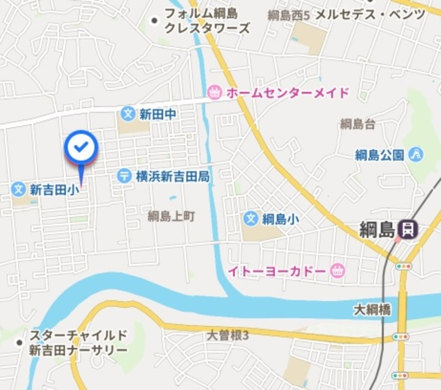 田中テラスハウスの地図|案内図