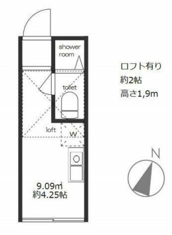 サークルハウス下井草弐番館の間取り|間取り図☆