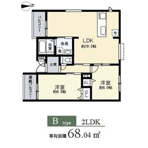 エトワールヴィル-R小阪本町ザ・レジデンスの間取り