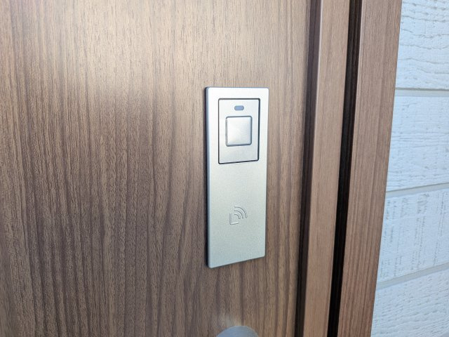 常総市水海道天満町第3　新築戸建の玄関