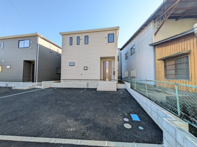 常総市水海道天満町第3　新築戸建の外観