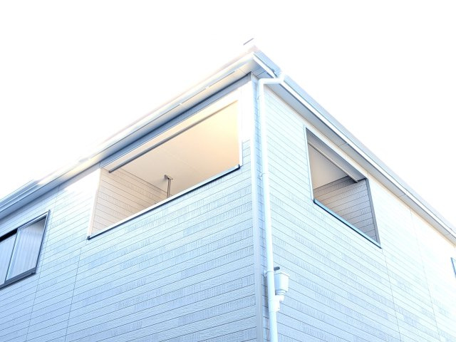 常総市水海道天満町第3　新築戸建のバルコニー