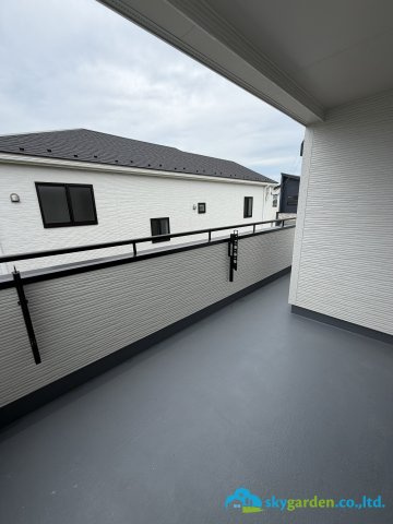平塚市南原2丁目　新築戸建　全6棟6号棟のバルコニー