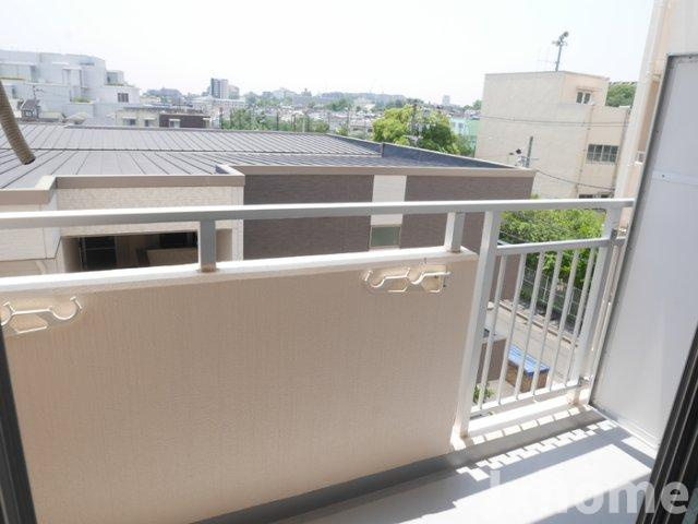 シャロームⅡのバルコニー