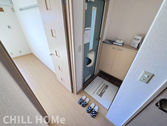 シャンポワール　Ｃの玄関|当社、チルホームのHPもご覧ください(^^)/物件情報多数♪