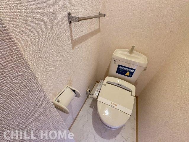 シャンポワール　Ｃのトイレ|当社、チルホームのHPもご覧ください(^^)/物件情報多数♪