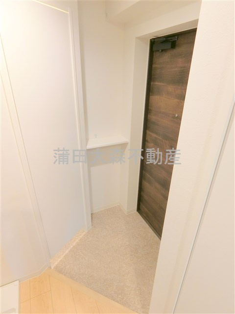 ジェノヴィア蒲田Ⅱスカイガーデンの玄関