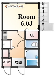 リーガル神戸元町の間取り