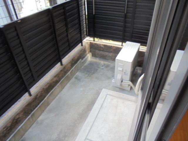 アルバビエントのバルコニー