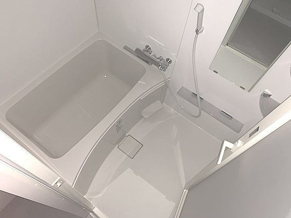 クリエイトビュー三宮磯上の浴室