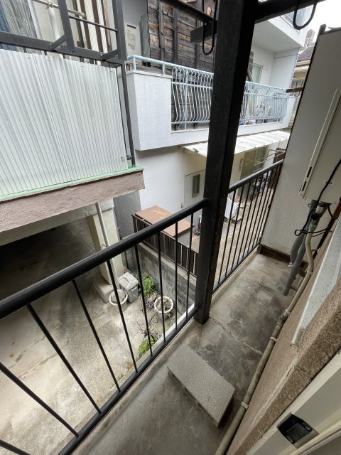 カーサ原田通のバルコニー