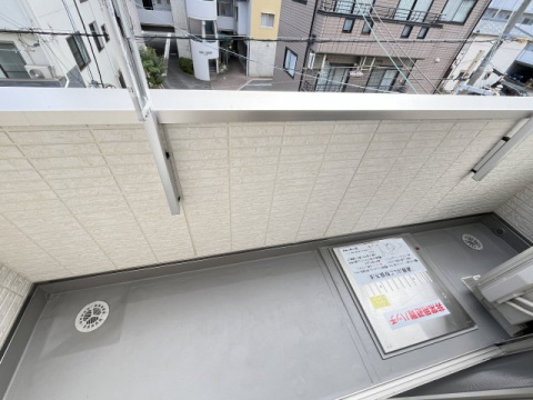 エムライズ西宮のバルコニー