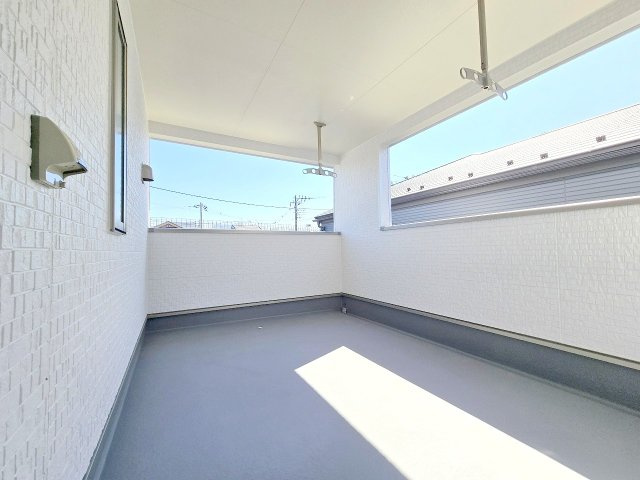 青梅市友田町3丁目　全7棟のバルコニー