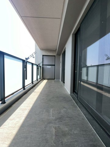 シエリア茨木東宮町のバルコニー
