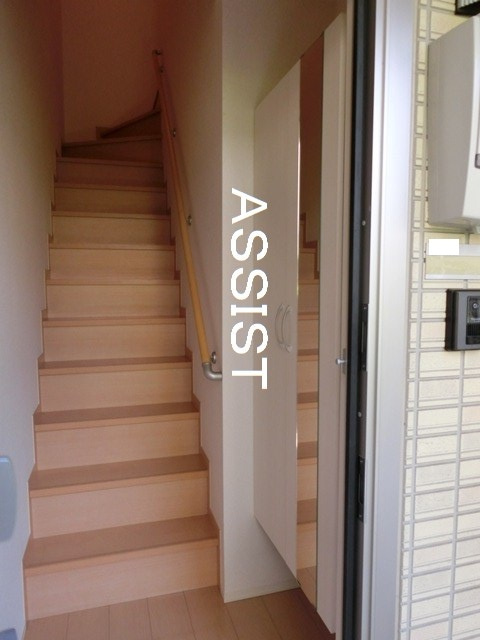 サン・ボヌールの玄関|室内写真：設備同仕様の別号室です