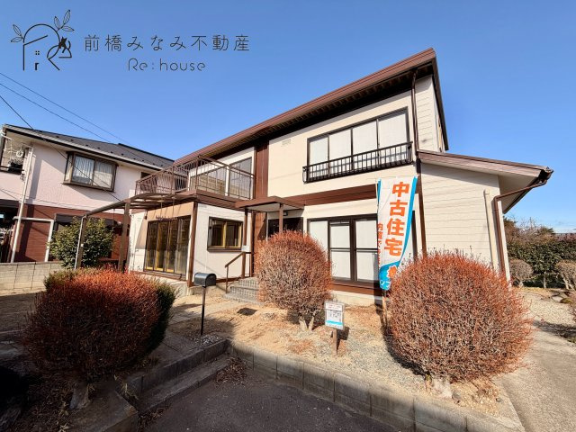 【中古戸建】前橋市北代田町　４LDKの外観|落ち着いた雰囲気の外観です