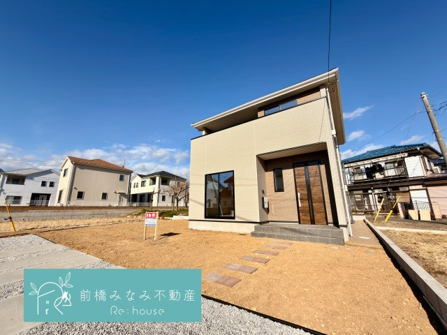 渋川市石原１期　１号棟(全２棟)　アーバンスタイル　新築建売分譲の外観|落ち着いた雰囲気の外観です