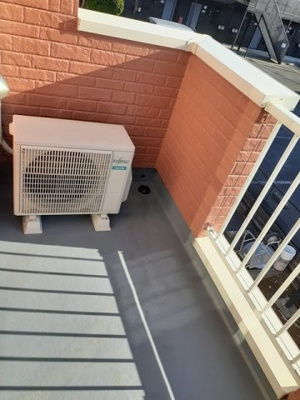 【バルコニー】 | グランソレイユＢ | 落ち着いた時間を過ごせるバルコニーです