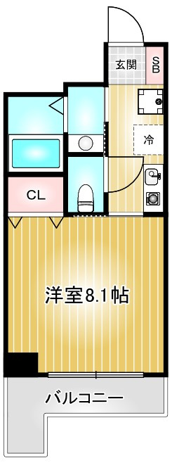 ISM金山|名古屋市の賃貸ならMy賃貸の間取り|ISM金山