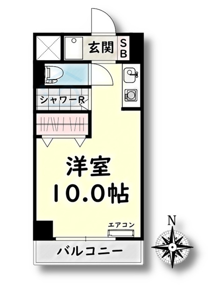 【間取り】 | ハニリリカⅢ【名古屋市賃貸・エレベーター付】