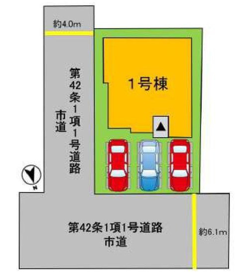 よかタウン　岡山市南区並木町2丁目（1期）【仲介手数料無料】の区画図