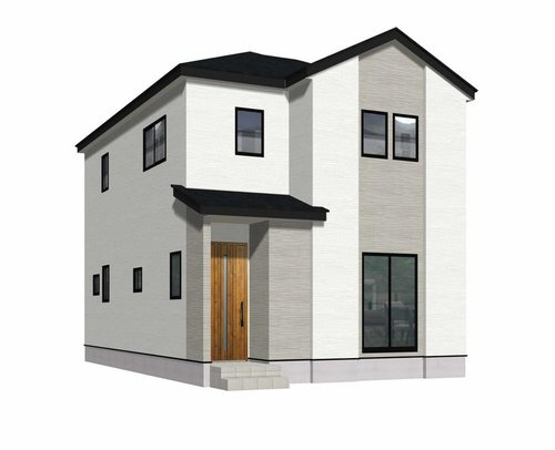 よかタウン　岡山市南区南輝2丁目（1期）【仲介手数料無料】の外観パース