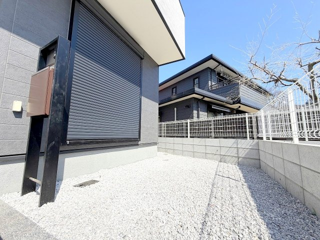 福生市福生全２棟　新築分譲の庭