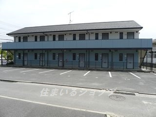 広島市安佐北区亀山７丁目のアパートの駐車場