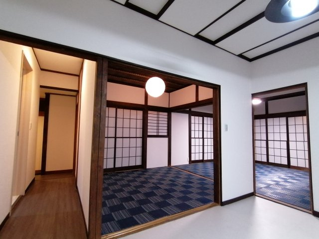 千葉県松戸市稔台8丁目　中古戸建の和室|DKの後ろには続き和室があります