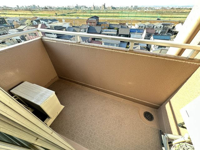 シーダ福徳のバルコニー