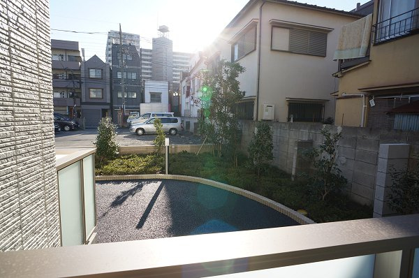 エルスールの展望|バルコニーから正面眺望♪日当たり良好♪参考１階同一間取りの写真です！