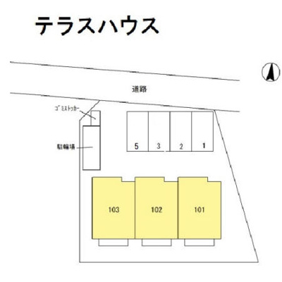 【区画図】 | テラスハウス