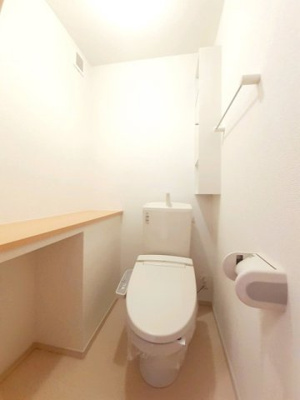 【トイレ】 | エムティーハイツⅠ | 落ち着いたトイレです
