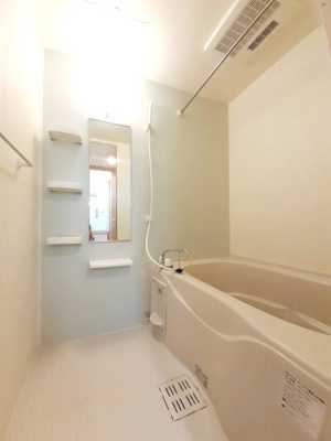 【浴室】 | ゼフィール新富士 | 落ち着いた空間のお風呂です