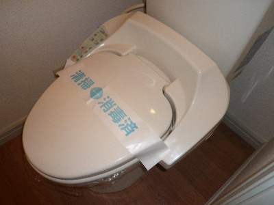 【トイレ】 | 海が見える部屋 | シャワー付トイレ