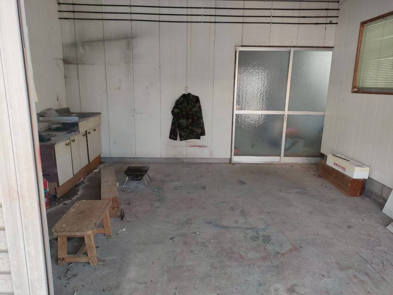 延岡市大武町 1棟アパートの駐車場