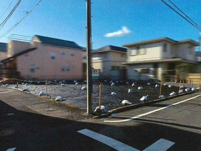 藤沢市鵠沼松が岡４丁目　売地の外観