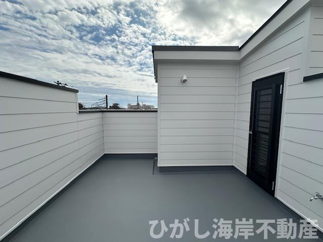 藤沢市鵠沼海岸７丁目　新築戸建のバルコニー|ルーフバルコニー