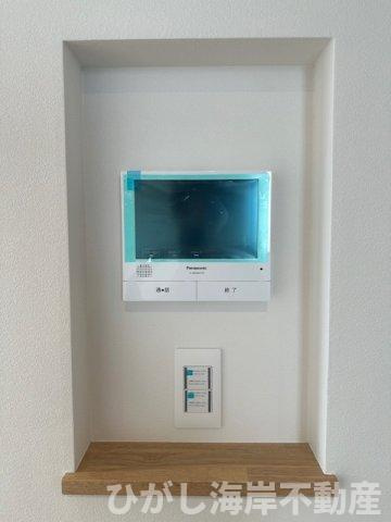 藤沢市鵠沼海岸７丁目　新築戸建のセキュリティ|TVモニター付きインターフォン
