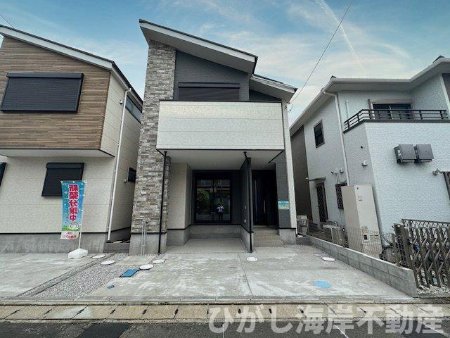 平塚市黒部丘　新築戸建　全2棟の外観|現地外観