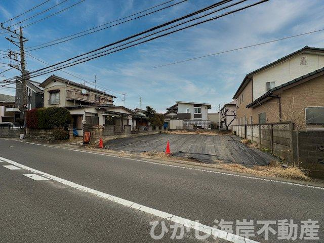 平塚市田村7丁目　売地　全２区画の前面道路含む現地写真|現地外観