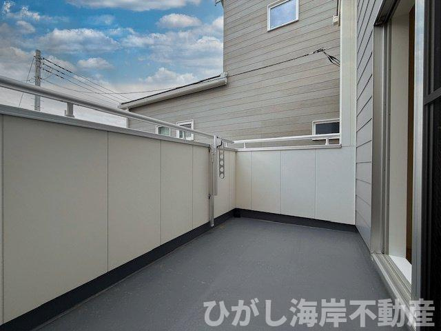 茅ヶ崎市小和田1丁目　 新築戸建 　全２棟のバルコニー|バルコニー