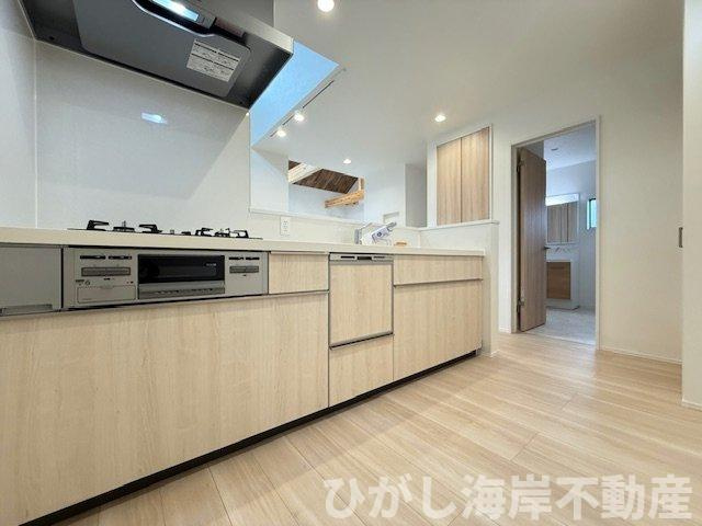 茅ヶ崎市小和田1丁目　 新築戸建 　全２棟のキッチン|キッチンスペース