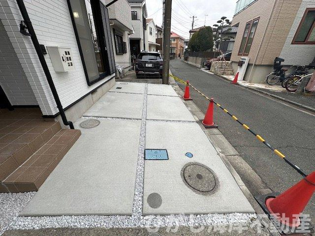 茅ケ崎市出口町　中古戸建の駐車場|駐車スペース