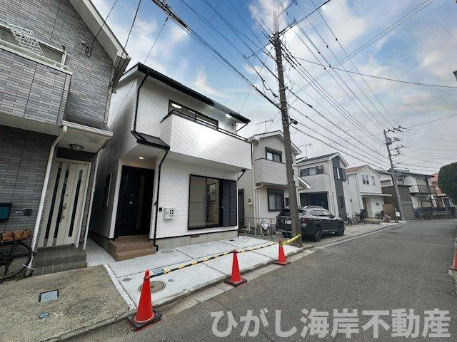 茅ケ崎市出口町　中古戸建の前面道路含む現地写真|現地外観