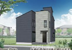 藤沢市城南５丁目　新築戸建　全16棟の外観パース|イメージパスですので実際のものと多少異なります　